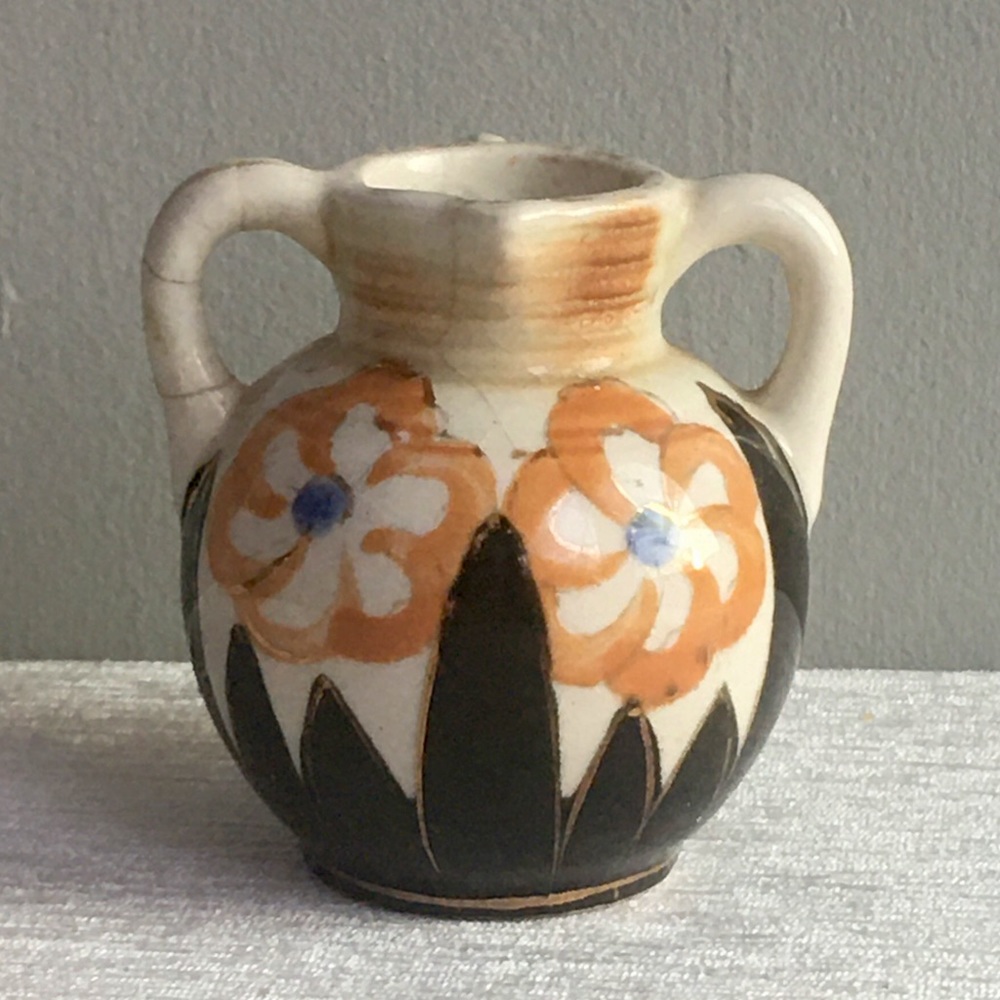 tiny antique japanese jug/vase
